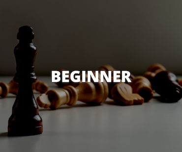 A child learning chess via an interactive online platform